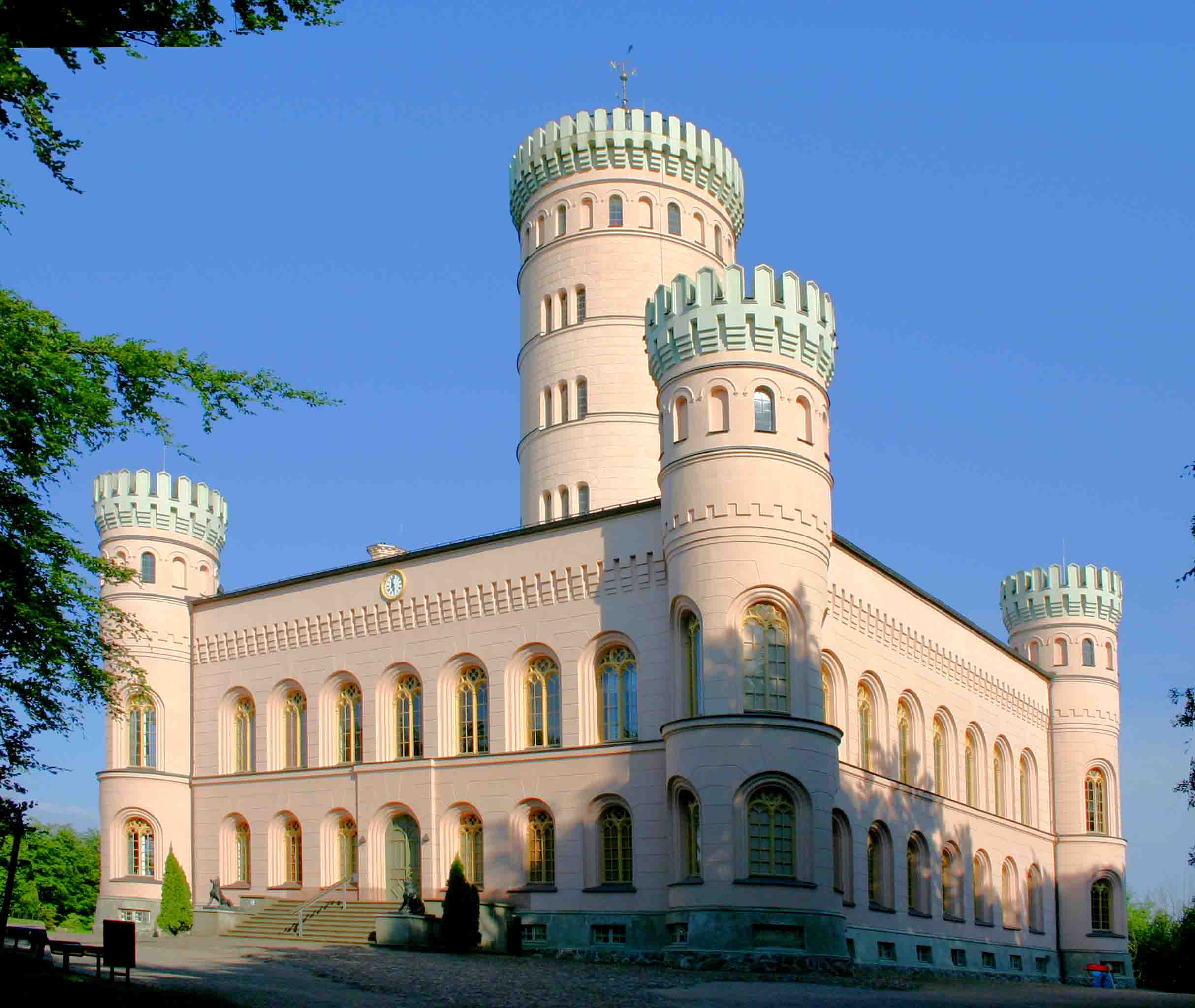 Hier sehen Sie das Jagdschlo� Granitz!