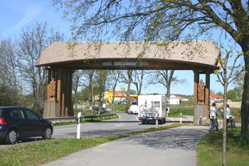 Hier sehen Sie das Tor zum M�nchgut!